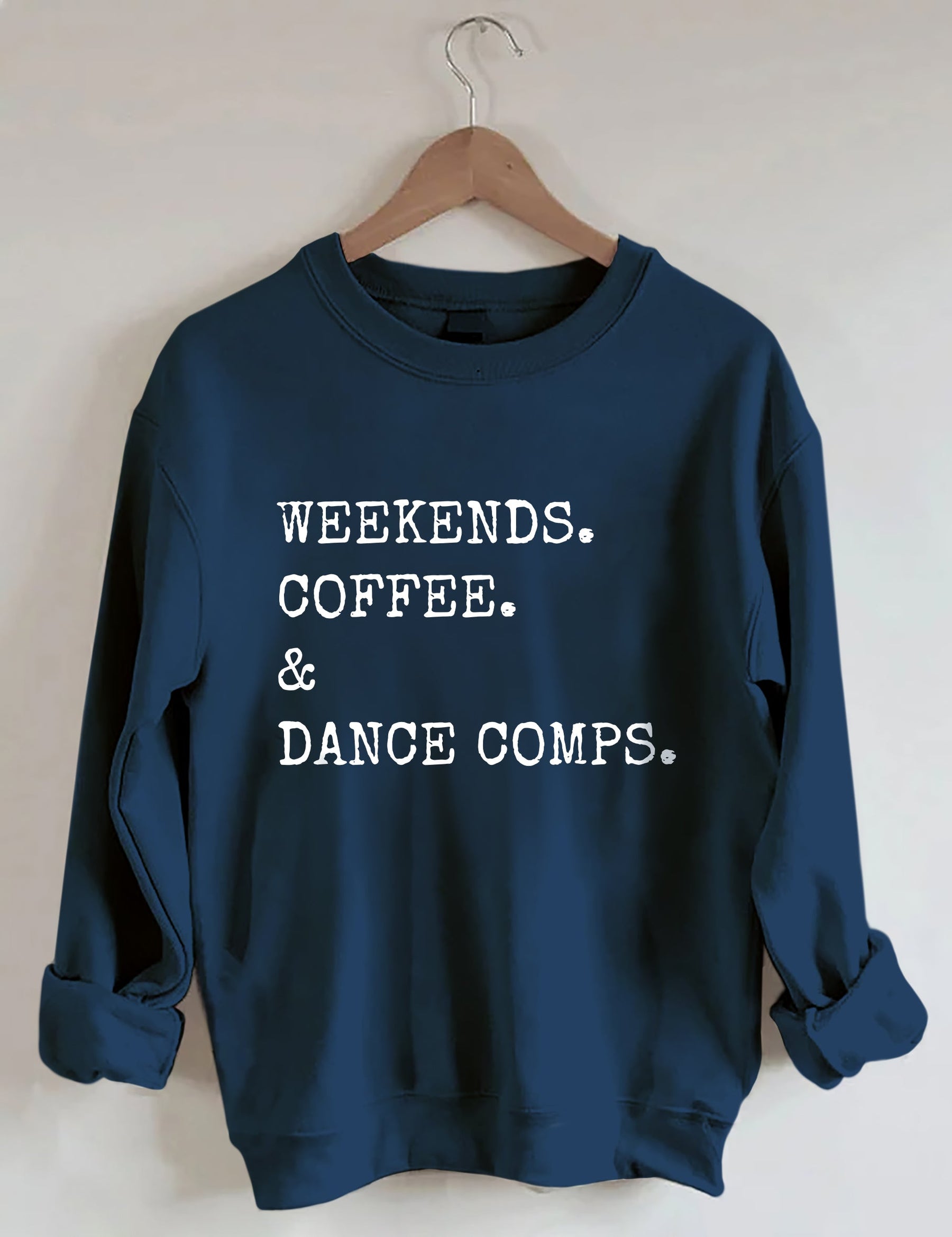 Sweat-shirt Comps de café et de danse du week-end
