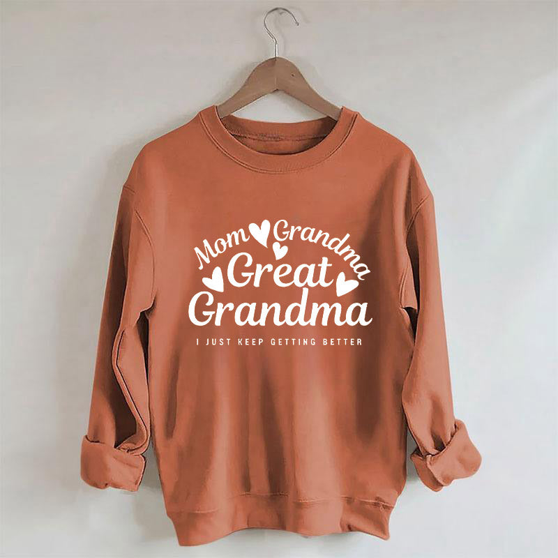 Sweat-shirt Maman Grand-mère Arrière-Grand-mère