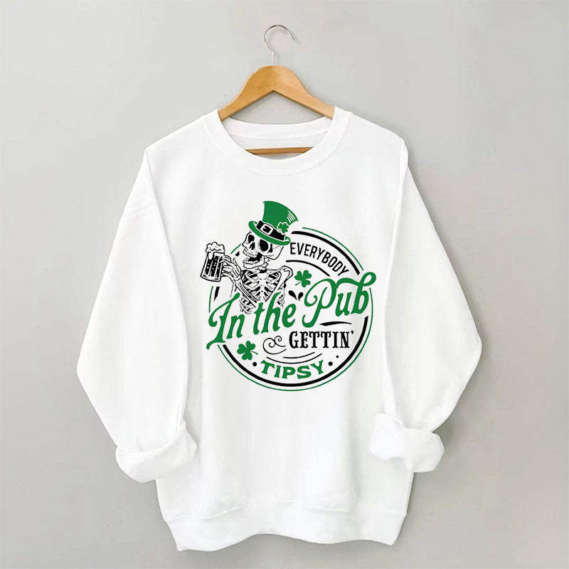 Skull Patrick Funny Sweatshirt