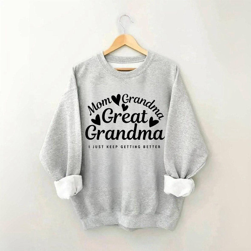 Sweat-shirt Maman Grand-mère Arrière-Grand-mère