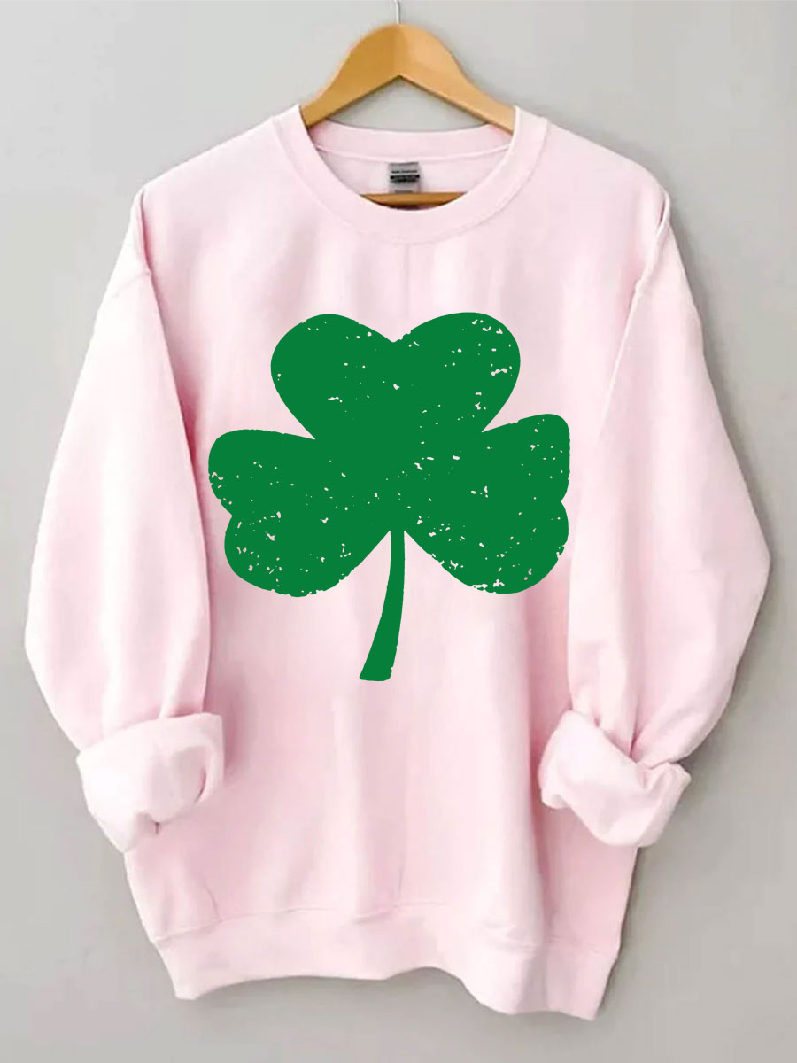 St. Patrick's Day Shamrock Sweatshirt
