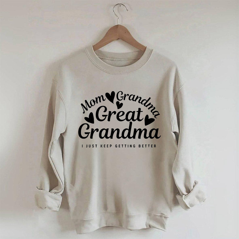 Sweat-shirt Maman Grand-mère Arrière-Grand-mère