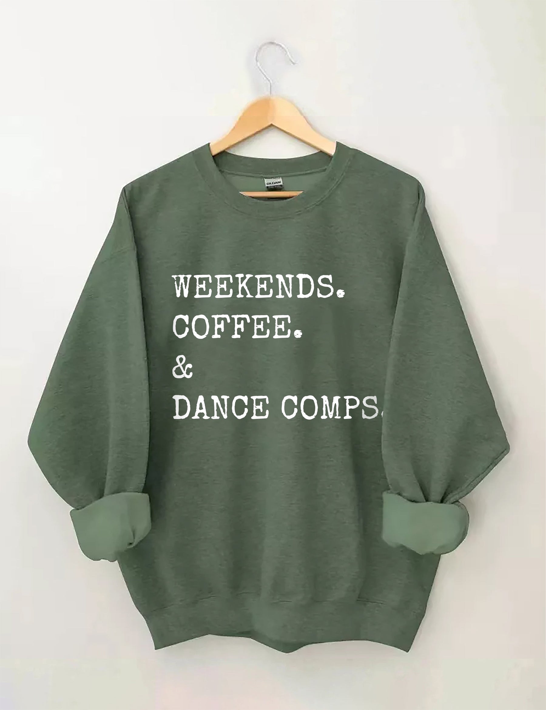 Sweat-shirt Comps de café et de danse du week-end