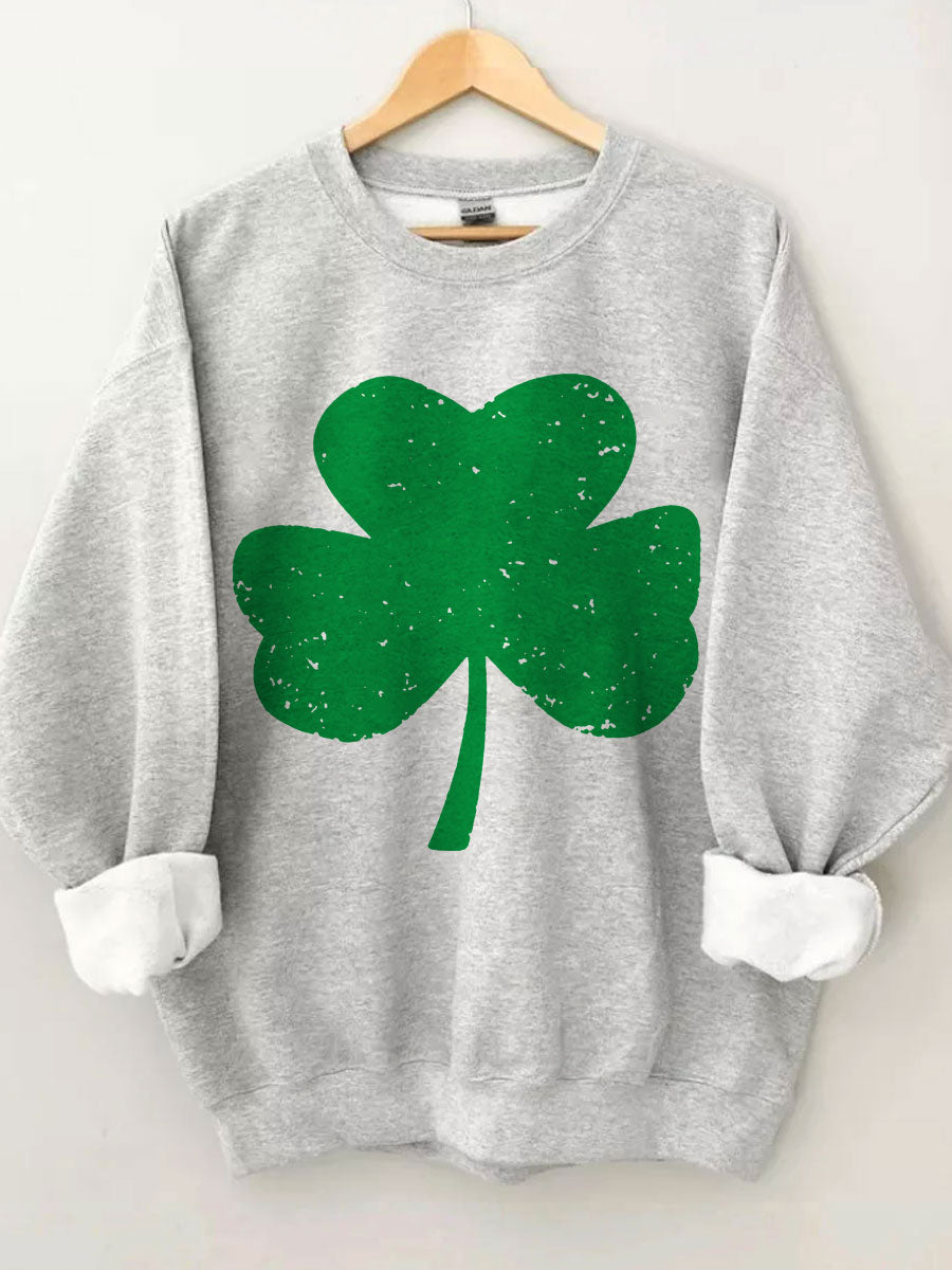 St. Patrick's Day Shamrock Sweatshirt