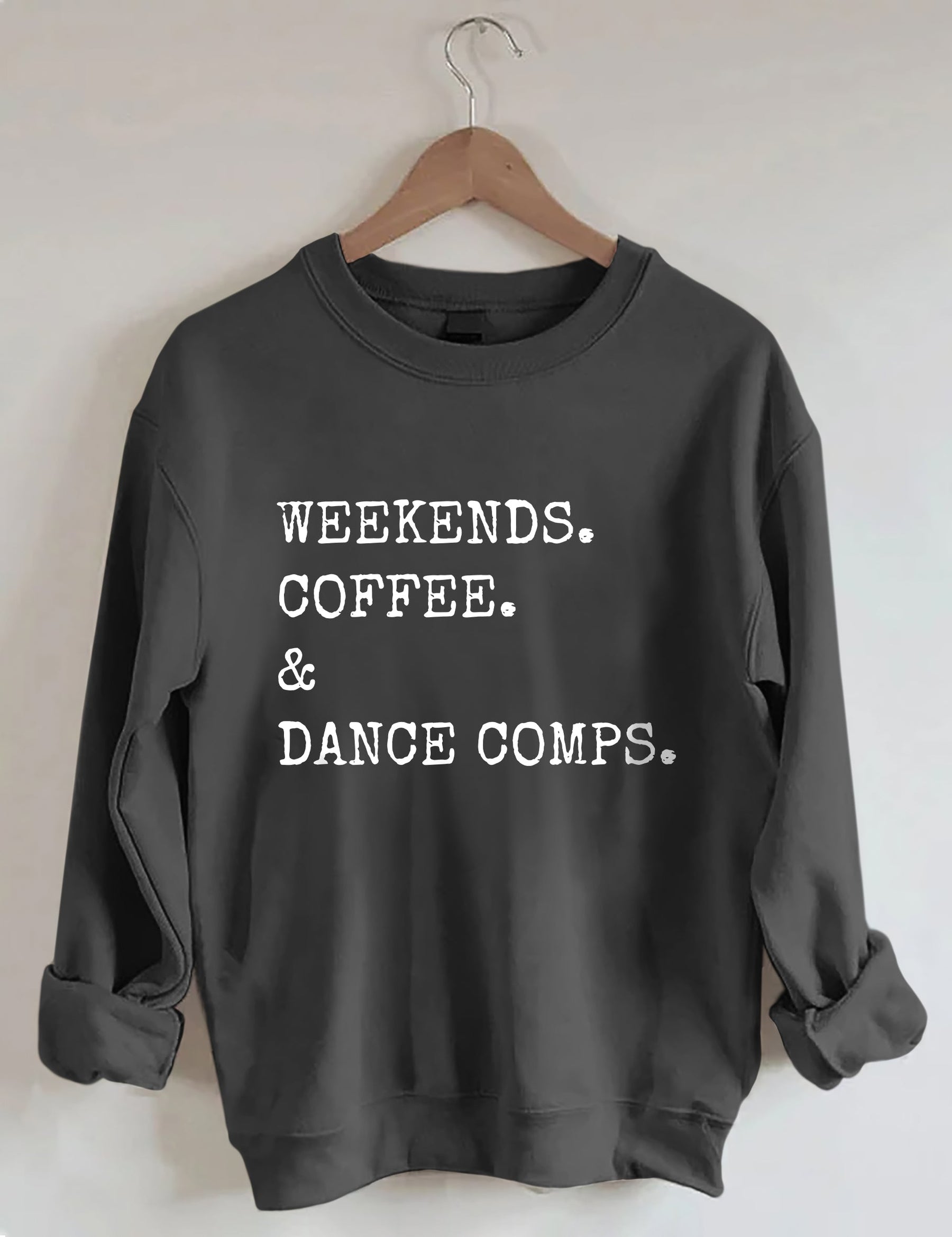 Sweat-shirt Comps de café et de danse du week-end