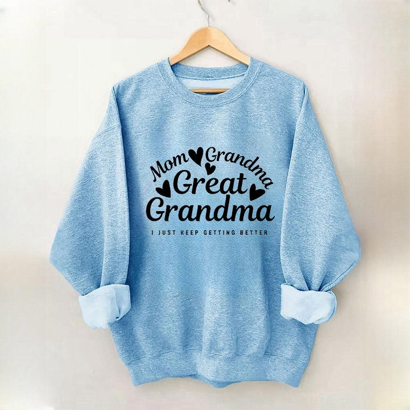 Sweat-shirt Maman Grand-mère Arrière-Grand-mère