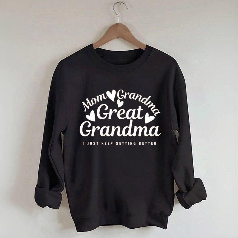 Sweat-shirt Maman Grand-mère Arrière-Grand-mère