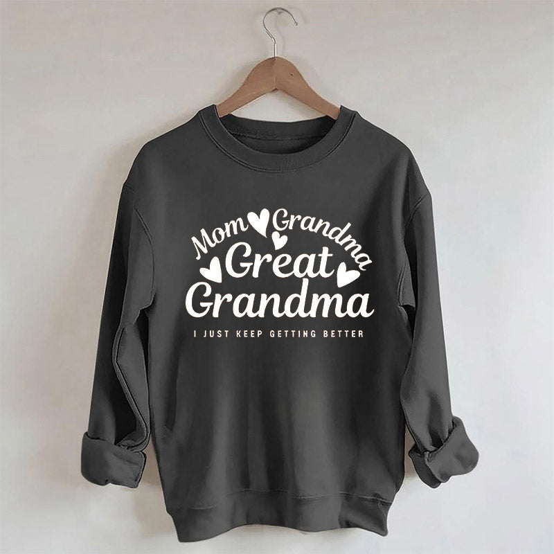 Sweat-shirt Maman Grand-mère Arrière-Grand-mère