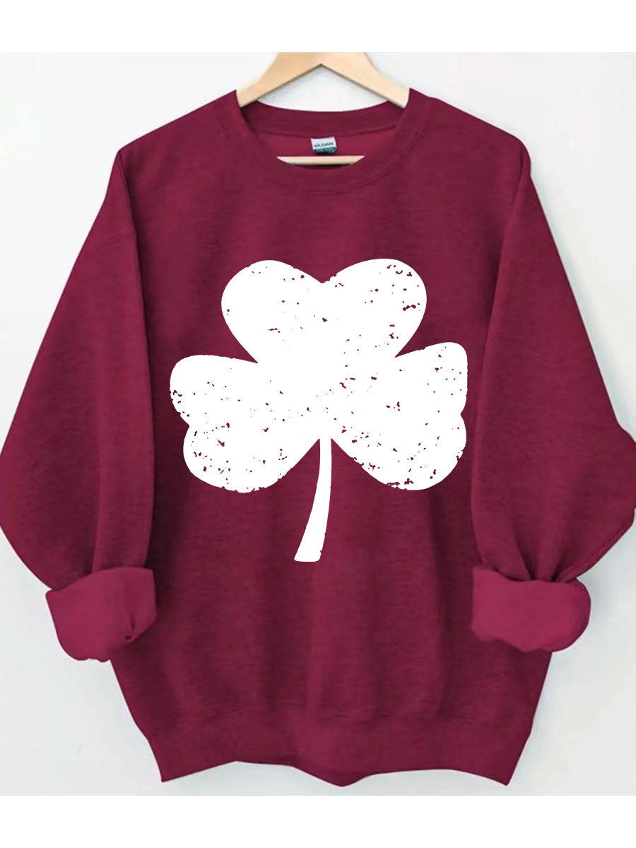 St. Patrick's Day Shamrock Sweatshirt