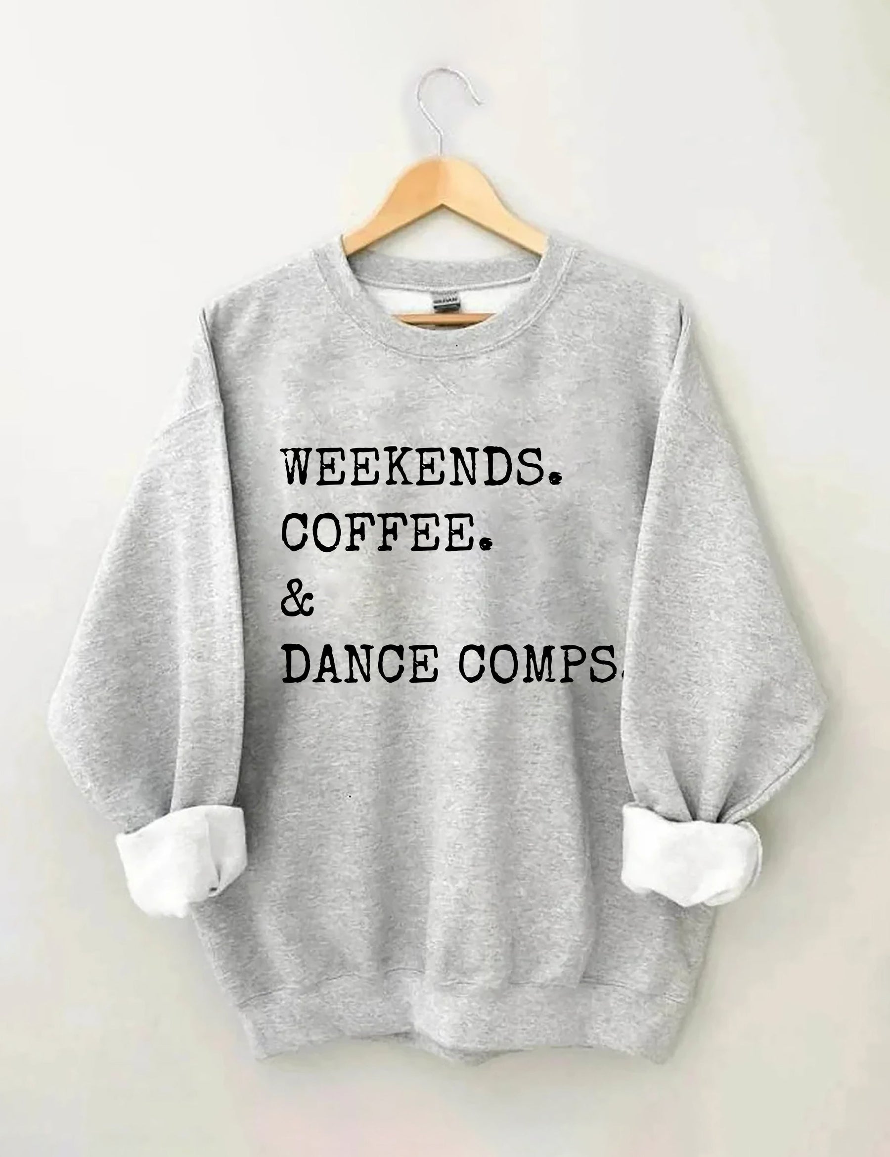 Sweat-shirt Comps de café et de danse du week-end