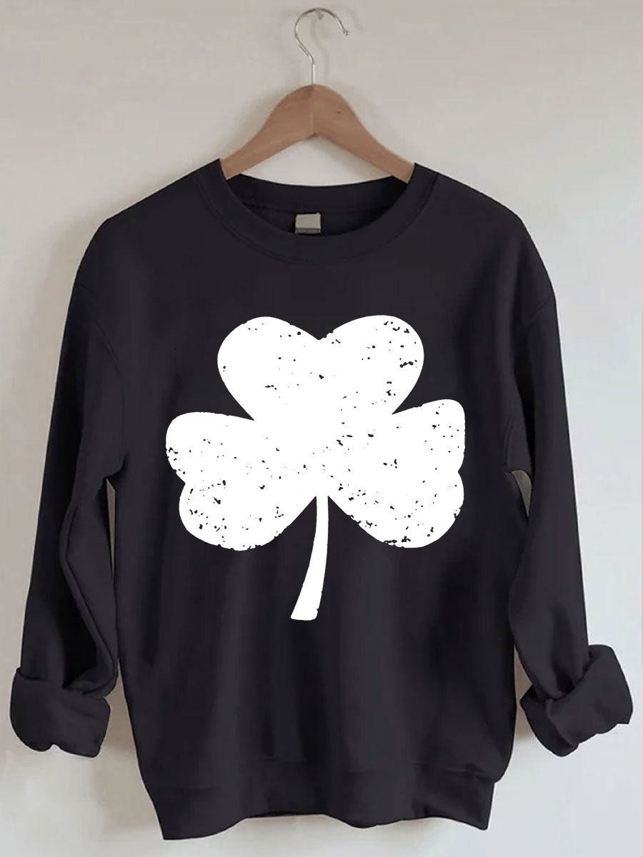 St. Patrick's Day Shamrock Sweatshirt