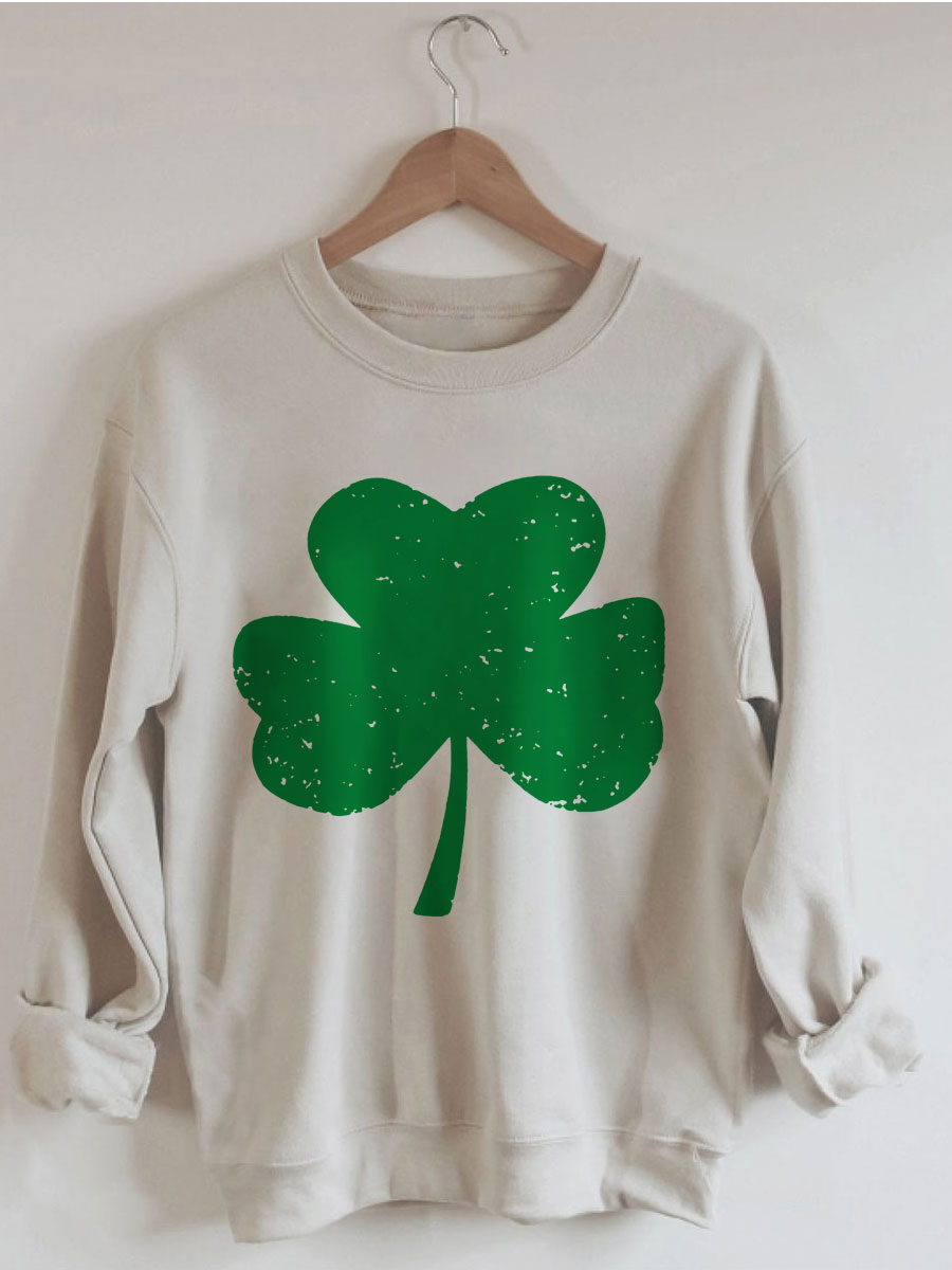 St. Patrick's Day Shamrock Sweatshirt