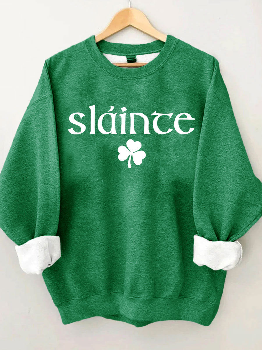 Slainte St Patrick's Day Sweatshirt