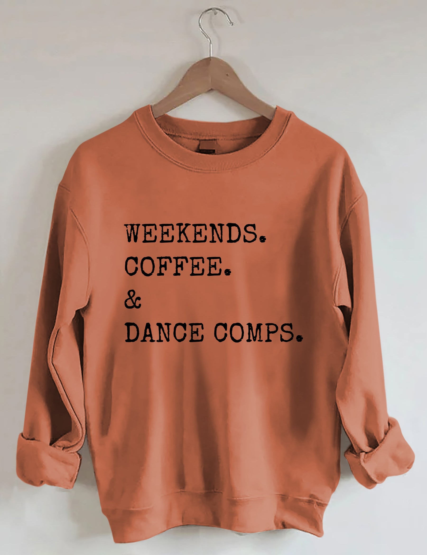Sweat-shirt Comps de café et de danse du week-end