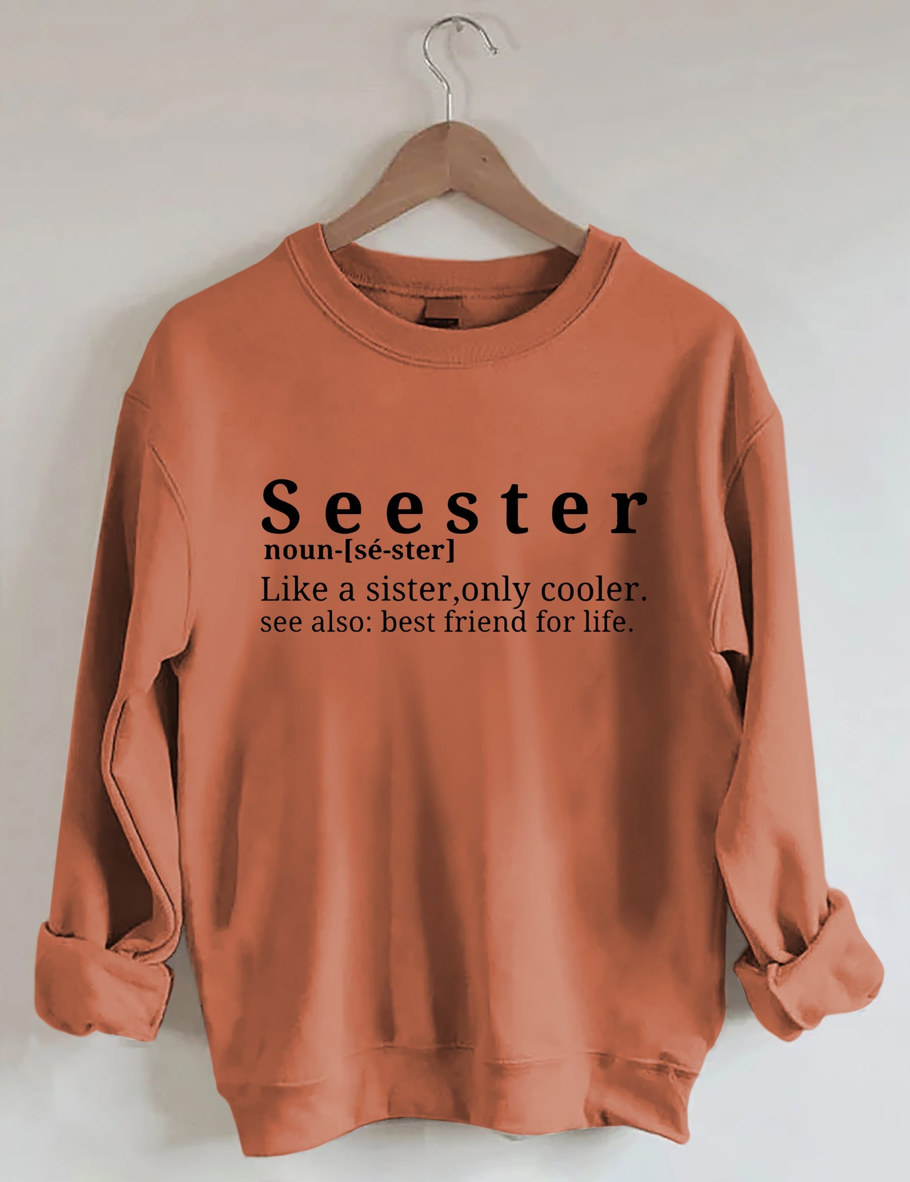 Sweat-shirt plus frais Seester Like A Sister Only