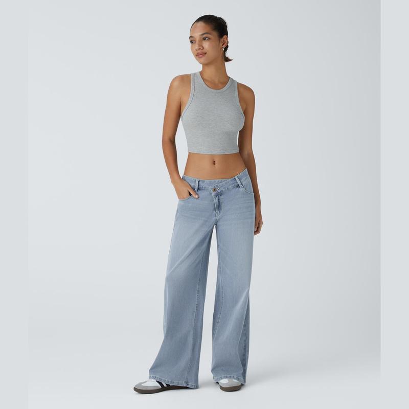 ComfortFlex™ Stretch Wide-Leg Jeans