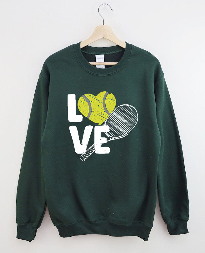 Tennis Love  Sweatshirt