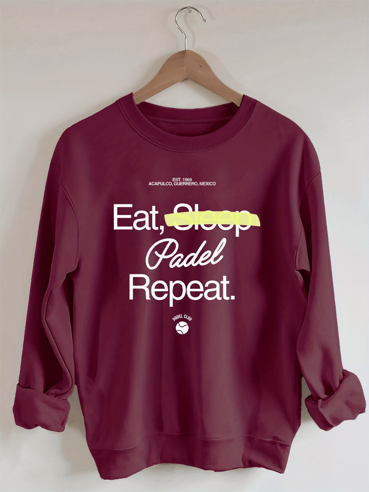 Eat, Sleep, Padel, Repeat Sweatshirt