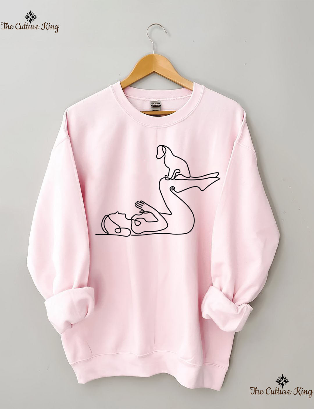 Yoga With Dog Sweatshirt