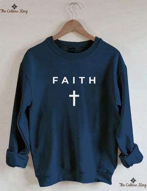 Faith Cross, Vertical Cross Sweatshirt Love and Grace Shirt,Jesus