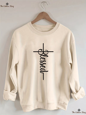 Faith Cross, Vertical Cross Sweatshirt Love and Grace Shirt,Jesus