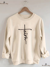 Faith Cross, Vertical Cross Sweatshirt Love and Grace Shirt,Jesus