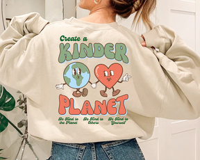 Créez un sweat-shirt Kinder Planet