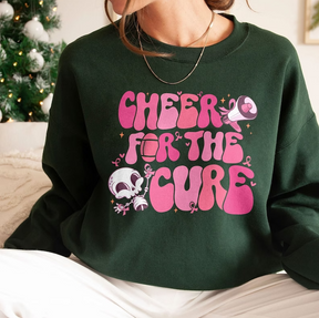 Cheer For The Cure Breast Cancer Sweatshirt