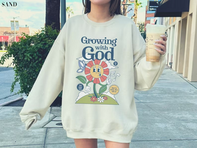 Grandir avec Dieu Sweatshirt