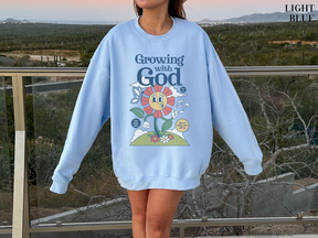 Grandir avec Dieu Sweatshirt
