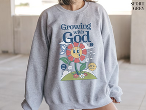 Grandir avec Dieu Sweatshirt