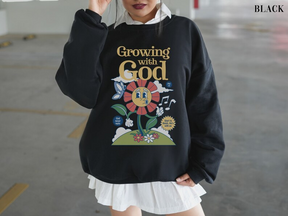 Grandir avec Dieu Sweatshirt