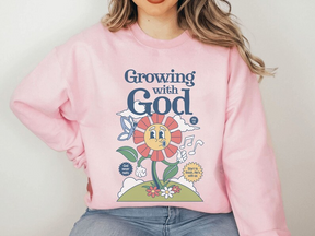 Grandir avec Dieu Sweatshirt