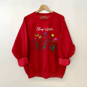 Stay Wild Wildflower Sweatshirt