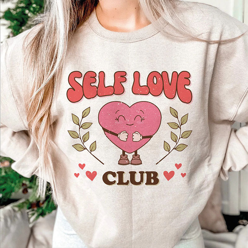 Selbstliebe-Club-Sweatshirt