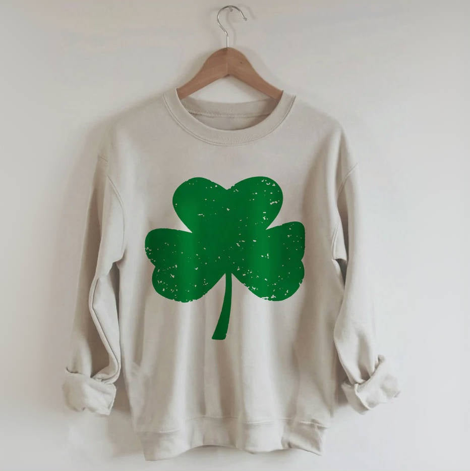 St. Patrick's Day Shamrock Sweatshirt