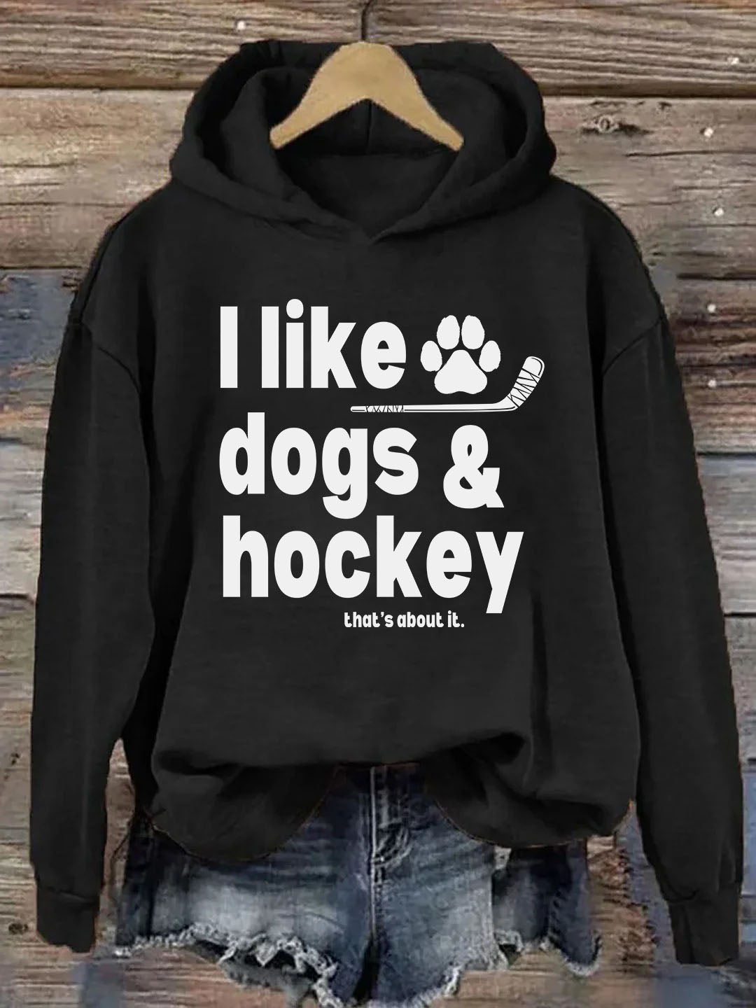 I Like Dogs And Hockey Tee, Sweatshirt,Hoodie