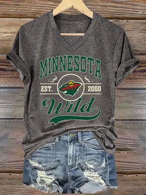 Vintage Minnesota Wild Hockey T-shirt