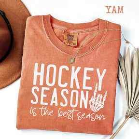 Comfort Colors Hockey Season Is the Best Season T-shirt