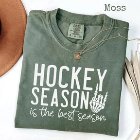 Comfort Colors Hockey Season Is the Best Season T-shirt