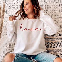 Süßes Liebes-Sweatshirt