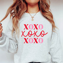 Süßes XOXO-Sweatshirt mit Rundhalsausschnitt