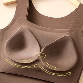 🏆Special Price $24.98!!💐Women's U Neck Tank Tops with Built-In Bra