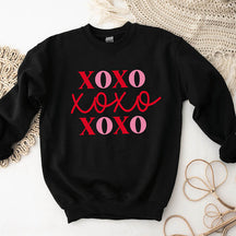 Süßes XOXO-Sweatshirt mit Rundhalsausschnitt