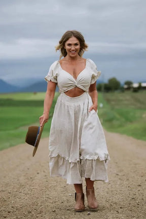 Reversible Ruffle Dress(BUY 2 FREE SHIPPING)