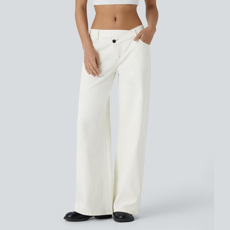 ComfortFlex™ Stretch Wide-Leg Jeans