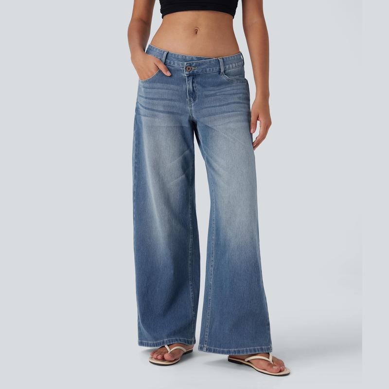 ComfortFlex™ Stretch Wide-Leg Jeans