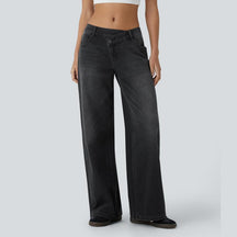 ComfortFlex™ Stretch Wide-Leg Jeans