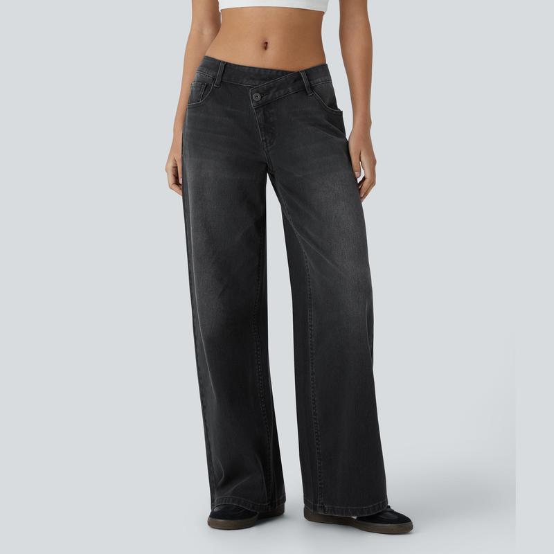 ComfortFlex™ Stretch Wide-Leg Jeans