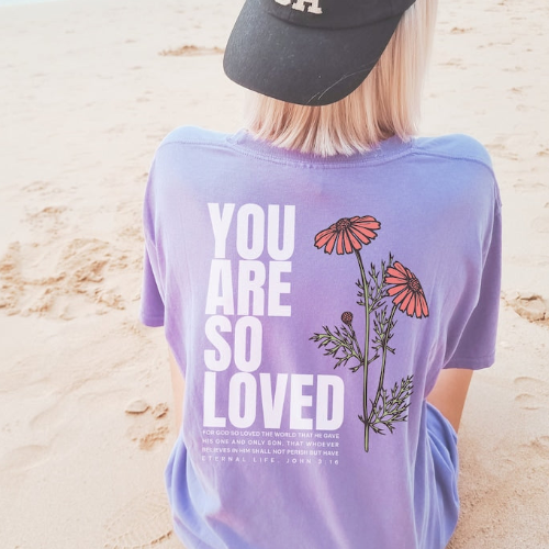 Comfort Colors Lover Musik-Tracklist-Shirt